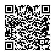 QR Code pour le numéro de téléphone +2694713829