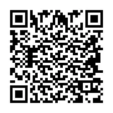 QR Code pour le numéro de téléphone +2694713836