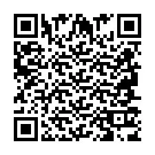 Código QR para número de telefone +2694713838