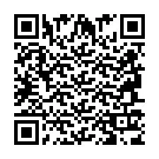 QR-code voor telefoonnummer +2694713850