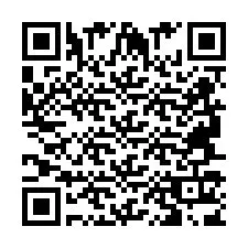 QR-код для номера телефона +2694713853