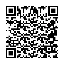 Código QR para número de telefone +2694713873