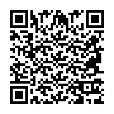 QR-koodi puhelinnumerolle +2694713913