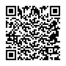 QR-код для номера телефона +2694713917