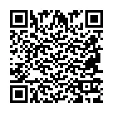 QR-koodi puhelinnumerolle +2694713927