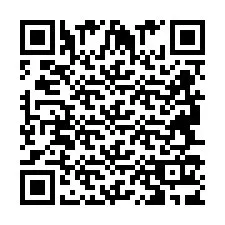 Código QR para número de telefone +2694713962