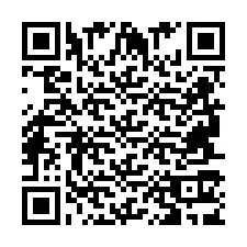 QR Code pour le numéro de téléphone +2694713987