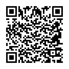 QR код за телефонен номер +2694713997