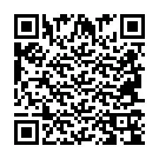 QR код за телефонен номер +2694714013