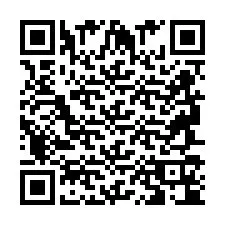 Codice QR per il numero di telefono +2694714021