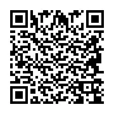 Código QR para número de teléfono +2694714022