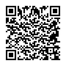 Codice QR per il numero di telefono +2694714027