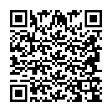 QR-code voor telefoonnummer +2694714062