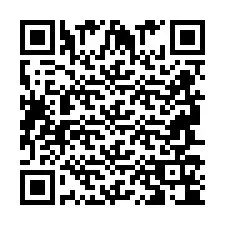 QR-code voor telefoonnummer +2694714075