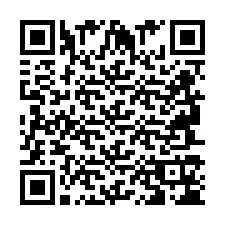 Codice QR per il numero di telefono +2694714244