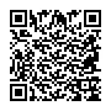 Código QR para número de teléfono +2694714247