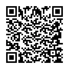 Código QR para número de telefone +2694714258