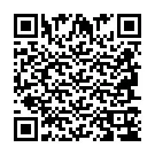 Codice QR per il numero di telefono +2694714314