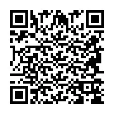 QR Code pour le numéro de téléphone +2694714622