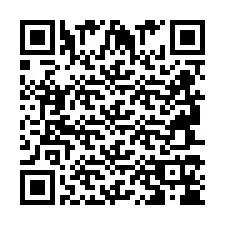 Código QR para número de teléfono +2694714640