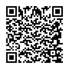 Código QR para número de teléfono +2694714770