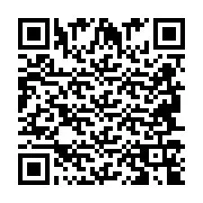 Codice QR per il numero di telefono +2694714856