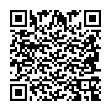 Codice QR per il numero di telefono +2694714906