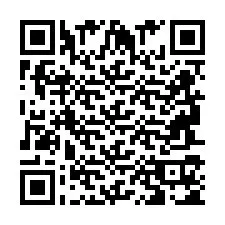 Código QR para número de teléfono +2694715005