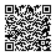 QR-koodi puhelinnumerolle +2694715011