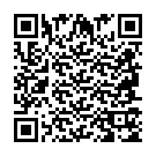 Codice QR per il numero di telefono +2694715018