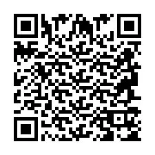 Código QR para número de telefone +2694715021