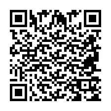 QR Code pour le numéro de téléphone +2694715037