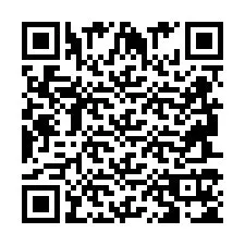 Código QR para número de teléfono +2694715041