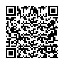 QR-code voor telefoonnummer +2694715045