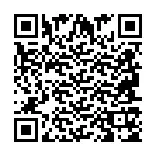 QR-code voor telefoonnummer +2694715049