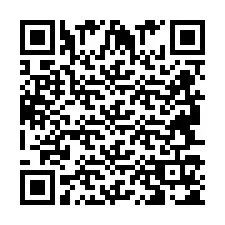 Código QR para número de teléfono +2694715052