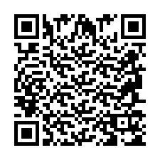 QR-code voor telefoonnummer +2694715061