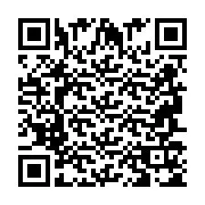 QR-code voor telefoonnummer +2694715075