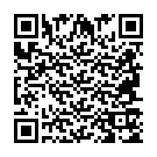 QR-code voor telefoonnummer +2694715093