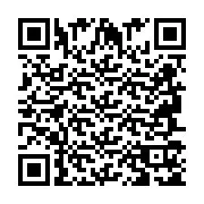 Código QR para número de teléfono +2694715124