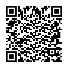 QR-koodi puhelinnumerolle +2694715125