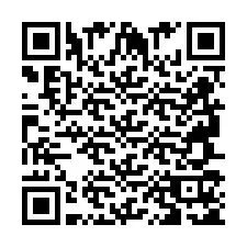 QR-koodi puhelinnumerolle +2694715130