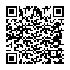 QR-code voor telefoonnummer +2694715133