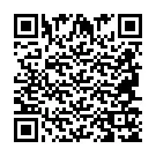 Codice QR per il numero di telefono +2694715173