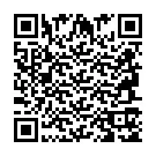 QR-koodi puhelinnumerolle +2694715180