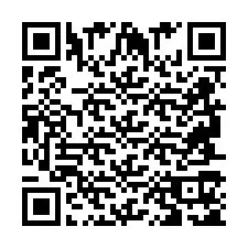 QR-code voor telefoonnummer +2694715189