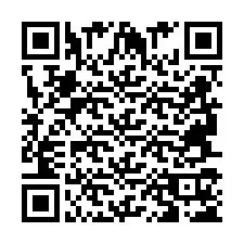 QR Code pour le numéro de téléphone +2694715213