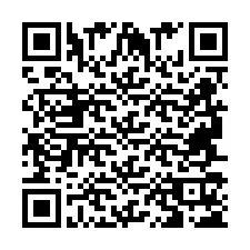 Codice QR per il numero di telefono +2694715227