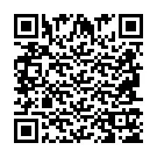 QR-код для номера телефона +2694715249