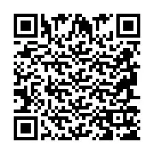 QR код за телефонен номер +2694715261